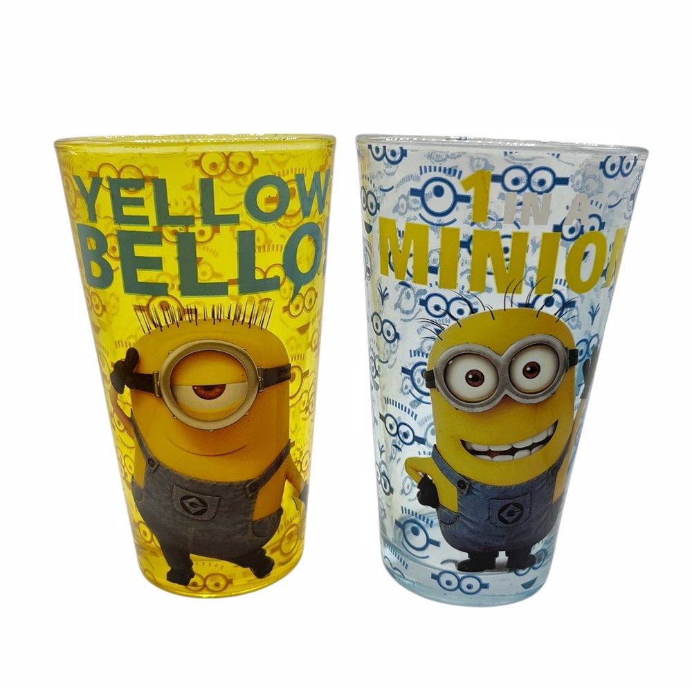 Set of 2 Despicable Me Minions Glasses